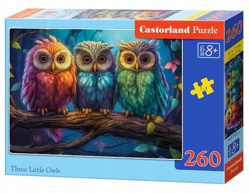 260 piece jigsaw puzzle - 260, three