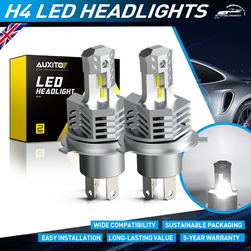 Led headlight bulbs xenon - h4,
