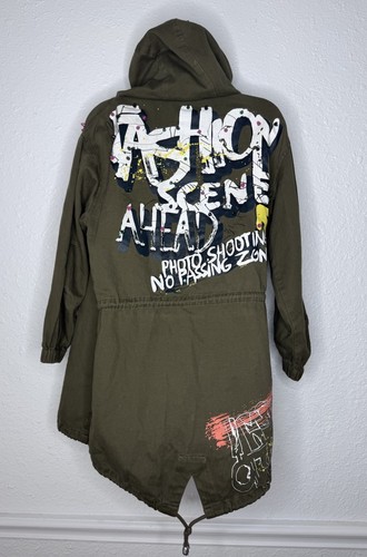 Zara basic denim green funky - basic,