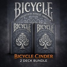 2 x Bicycle Cinder Playing