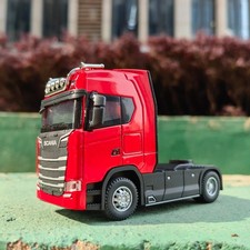 Scania Metal Model Die Cast Alloy Truck Lorry Trailer Rig LGV HGV Toy 1/50