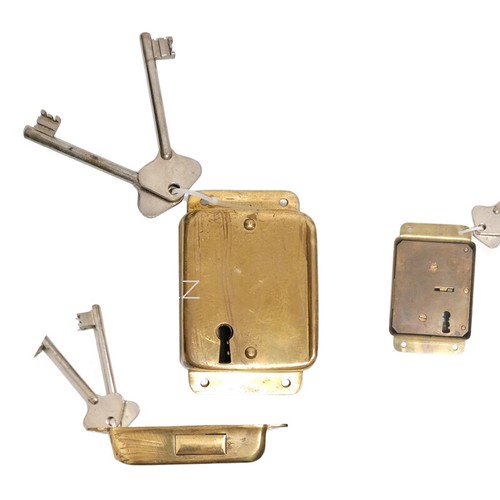 Brass box lock boat yacht - lock,