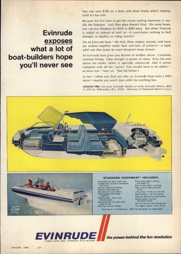 1968 paper color evinrude - color,