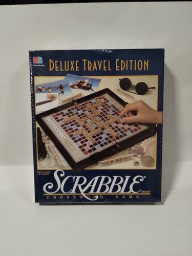 Scrabble deluxe travel edition - deluxe,