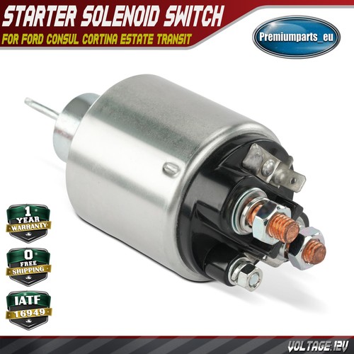 12v starter motor - starter, solenoid