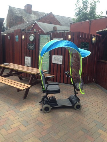 Mobility scooter rain - scooter, and