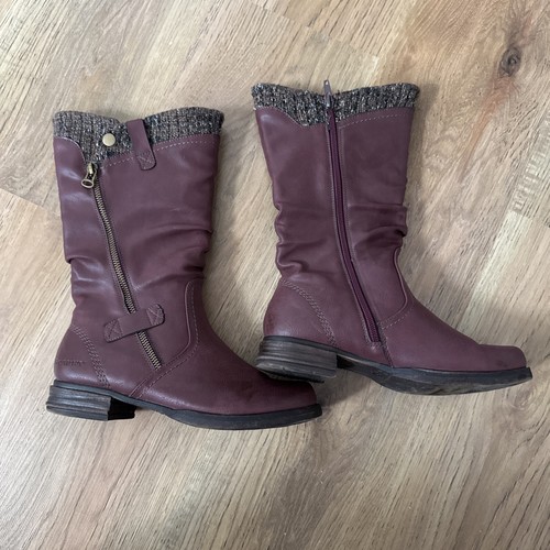Women romika red boots size - women,