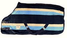 FLEECE RUGS MINI/SHETLAND/PONY BLUE/CREAM NEWMARKET ANT PILL 250G. 3'0" TO 4'6"