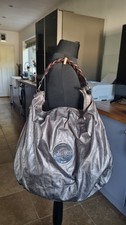 Mulberry Large Metallic Gold/Silver Daria Hobo, Excellent Condition