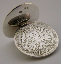 UNUSUAL AUSTRIAN SOLID SILVER