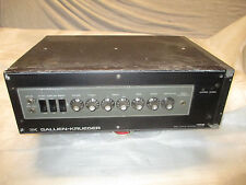 80's GALLIEN KRUEGER USA 400B BASS AMP as used by LED ZEP