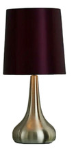 Plum Purple Touch Lamp Bedside