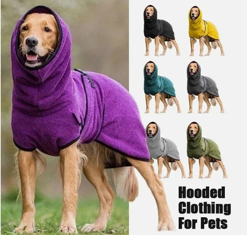 Pet dog bathrobe - pet,