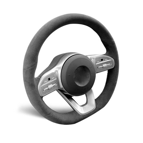 Alcantara steering wheel cover - alcantara,