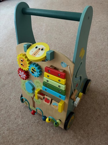 Nuby educational wooden baby - wooden,