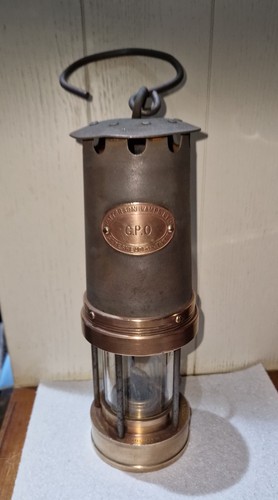 Patterson type miners lamp - miners,