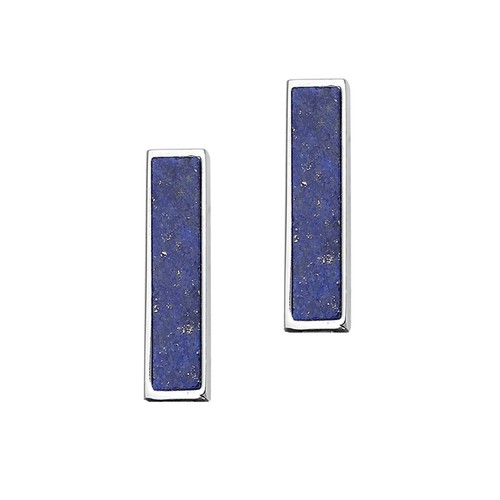 Mini bar earrings sterling - mini,
