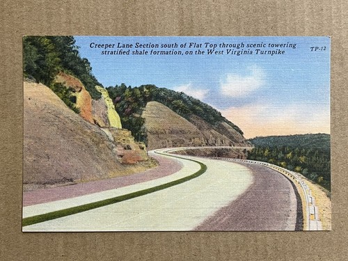 Postcard west virginia - west,