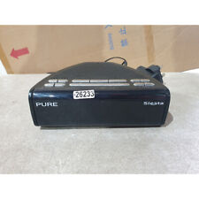Pure Siesta DAB/FM Radio Alarm Clock Black Corded Digital Display (For Parts)