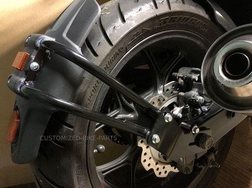 Motorcycle fender rear - fender, hugger