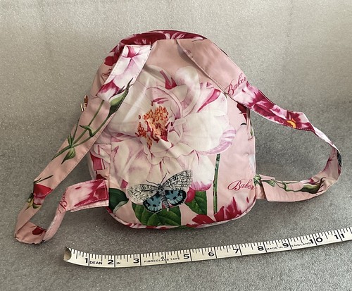 Baker ted pink floral - by,