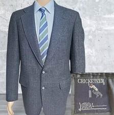Cricketeer Blazer Mens 38 Gray