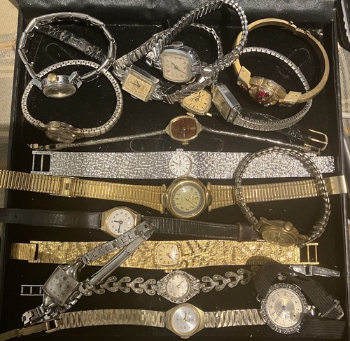 Lot vintage ladies watches - lot,