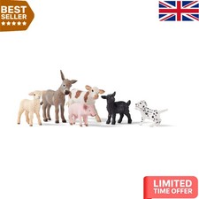 Engaging 6-Piece Farm Animal