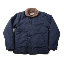 NON STOCK USN N-1 Deck Jacket Military Sherpa Lining Mens Warm Coat 3 Colors