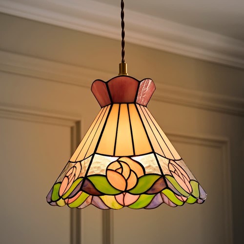 Tiffany easy fit lampshade - tiffany,