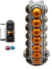 MaxMiuly Coffee Capsule Holder for Nespresso Vertuo Pods (28pcs),Vertuoline Coff