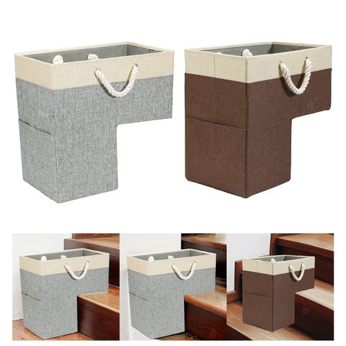 Stair basket with - basket, handles