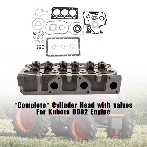 Complete cylinder head - complete,