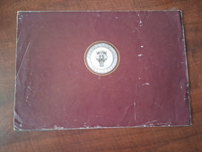 Original Rare Vintage Jaguar XK120 Introduction Brochure