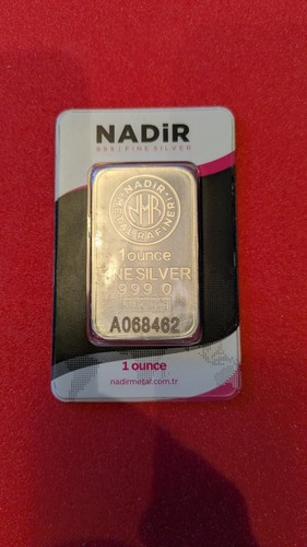 1oz nadir fine silver 999 - silver, .999