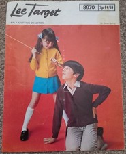 Vintage Knitting Pattern Lee
