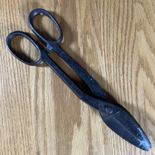 Vintage tin snips iron - snips, 99