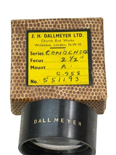 Dallmeyer condenser 2 - condenser, 1/2"