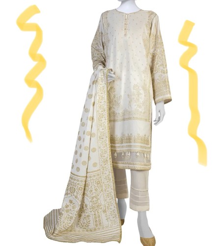 Junaid jamshed piece dress - junaid,