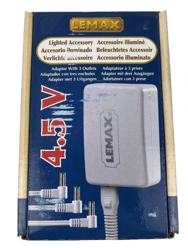Lemax power adaptor nos - 4.5v,