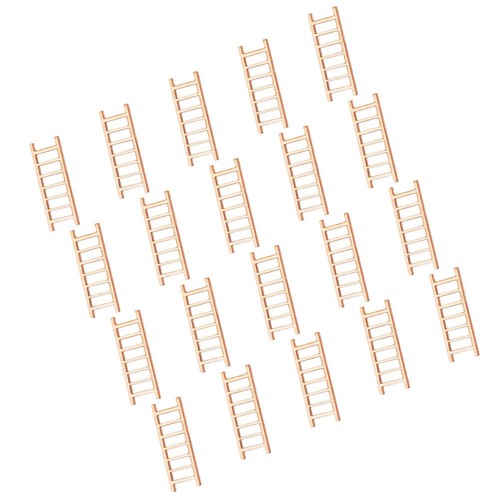 20pcs mini wooden - wooden, ladders