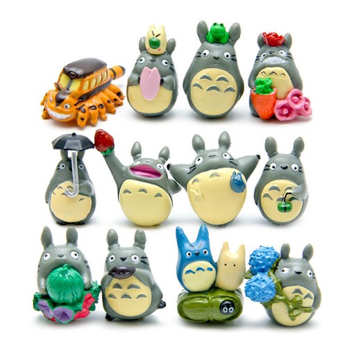12pcs neighbour totoro - neighbour,