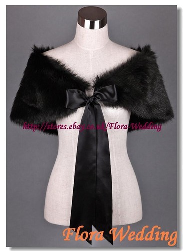 Ivory black faux fur - ivory/black,