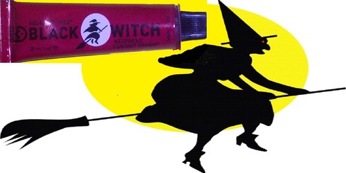 Black witch glue scuba - black,