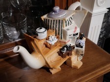 Cardew Design Large Market Stall Teapot, Made in England 1994, NUMBERED & SIGNED