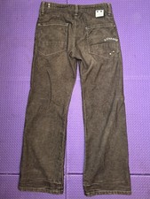 G Star Raw 3301 Denim Brown Corduroy Jeans Size Men’s Waist 32 Length 30