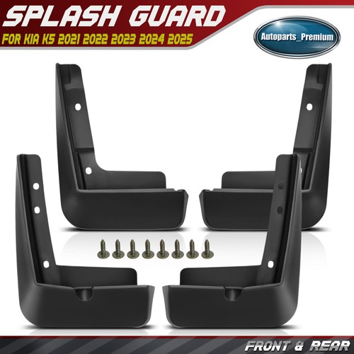 Front rear side mud flaps - front,