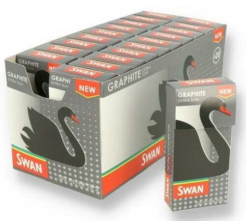 Swan graphite filter tips 100 - graphite,