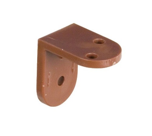 Brown white plastic - brown, angle