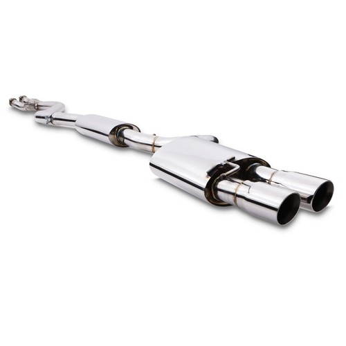 Stainless catback exhaust - stainless,